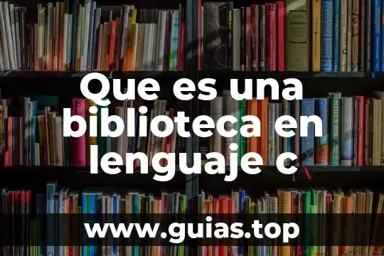 Que es el lenguaje haptica 5 Que es una biblioteca en lenguaje c
