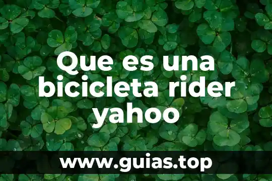 ¿Qué es mejor Smirnoff o Absolut? 7 Que es una bicicleta rider yahoo