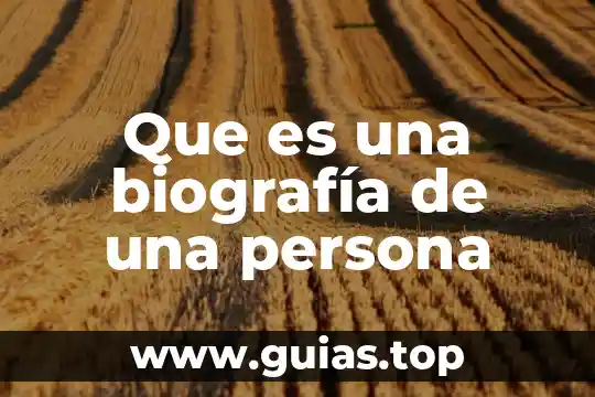 Que es ser una persona pretencioso 4 Que es una biografía de una persona