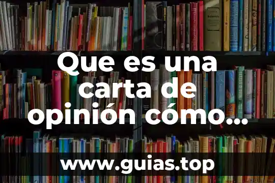 Opinion de michael rojkind sobre que es ser un arquitecto 6 Que es una carta de opinión cómo se usa