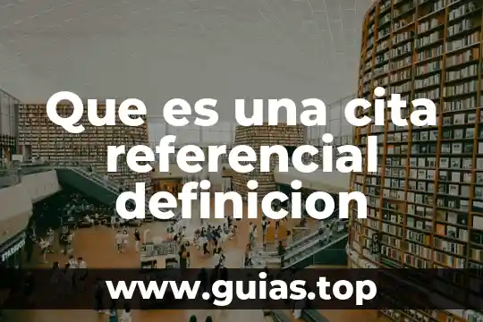 Qué es internet fijo definición cad 8 Que es una cita referencial definicion