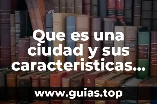 Qué es la filosofía y sus principales ramas 6 Que es una ciudad y sus caracteristicas principales