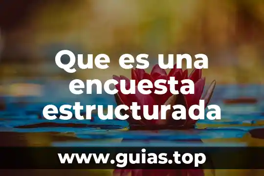 Que es una encuesta ejemplo para niños 7 Que es una encuesta estructurada