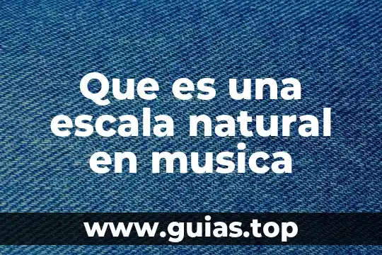 Para que es un compresor musica 6 Que es una escala natural en musica