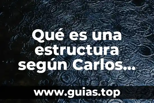Que es el metodo de la economia politica marx 6 Qué es una estructura según Carlos Marx