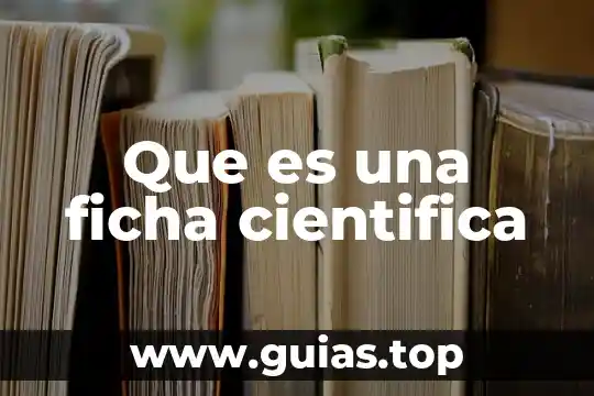 Que es el insomnio de cientifica 6 Que es una ficha cientifica