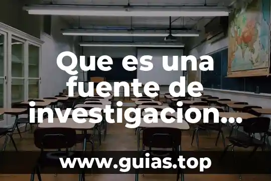 Qué es el agua saludable 3 Que es una fuente de investigacion cientifica