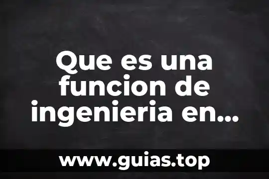 Qué es el interés compuesto en ingeniería económica 4 Que es una funcion de ingenieria en excel