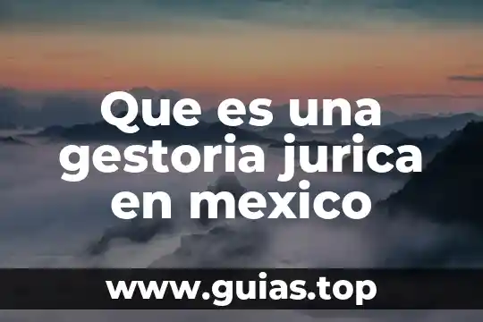 Que es ser sangron en mexico 5 Que es una gestoria jurica en mexico