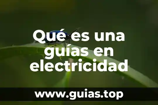 Que es rtb electricidad 8 Qué es una guías en electricidad