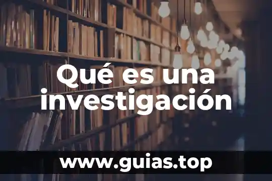 Qué es física concepto y ejemplo 8 Qué es una investigación