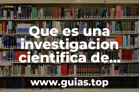 Que es el insomnio de cientifica 5 Que es una investigacion cientifica de secuestro