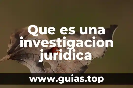 Que es la psicologia juridica y forense 3 Que es una investigacion juridica