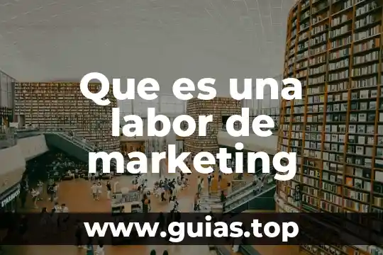 Que es una prueba de concepto en marketing 5 Que es una labor de marketing