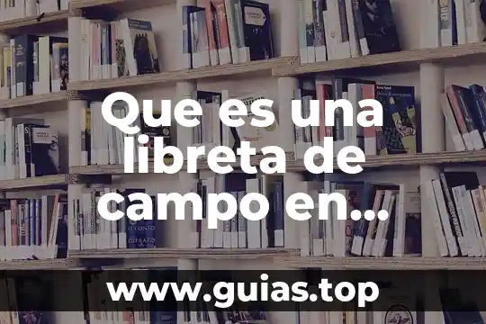Que es clip software topografia 4 Que es una libreta de campo en topografia