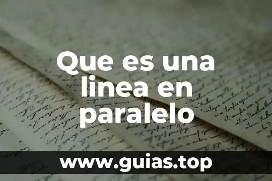 Que es circuito paralelo en electricidad 3 Que es una linea en paralelo