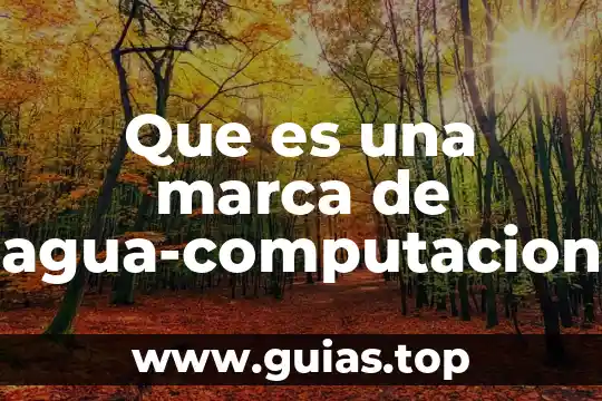 Que es una marca osea 4 Que es una marca de agua-computacion