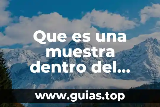 Para que es el estudio del vdrl 4 Que es una muestra dentro del estudio de marcado