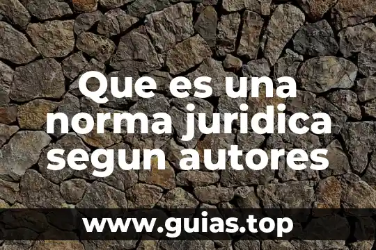Que es decodificar segun autores 4 Que es una norma juridica segun autores
