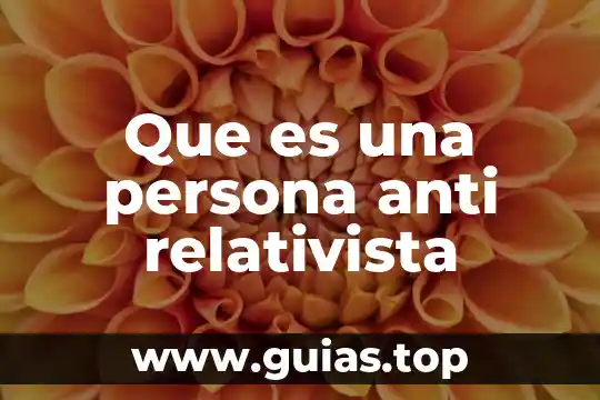 Que es ser una persona intolerante 4 Que es una persona anti relativista