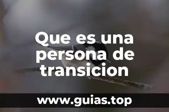 Que es ser una persona empatica 8 Que es una persona de transicion