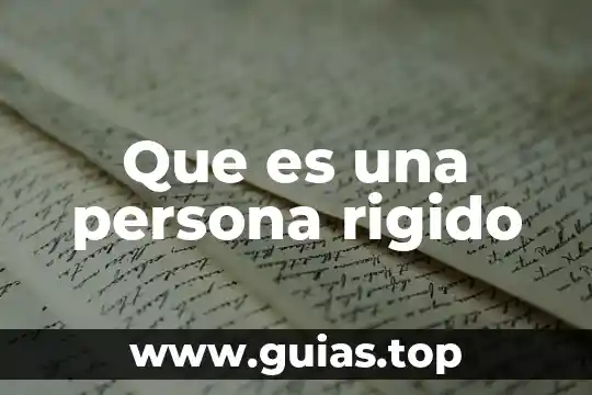 Que es una persona carnivora 6 Que es una persona rigido