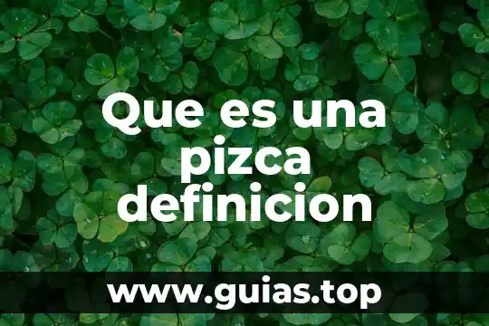 Que es la definición de un proyecto 5 Que es una pizca definicion