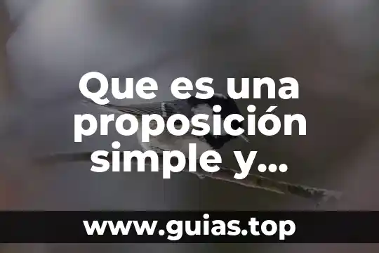 Que es una proposicion matematicas teorema 4 Que es una proposición simple y compuesta caracteristicas