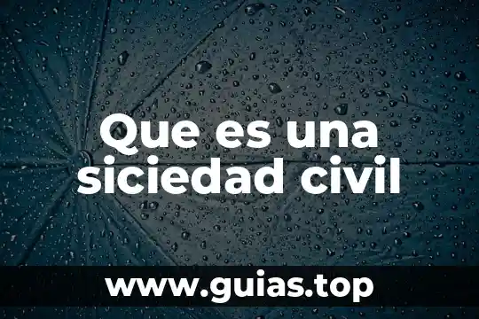 Que es el subproducto animal 5 Que es una siciedad civil