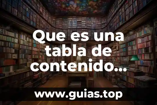 Qué es una tabla de verdad en compuertas lógicas 6 Que es una tabla de contenido excel
