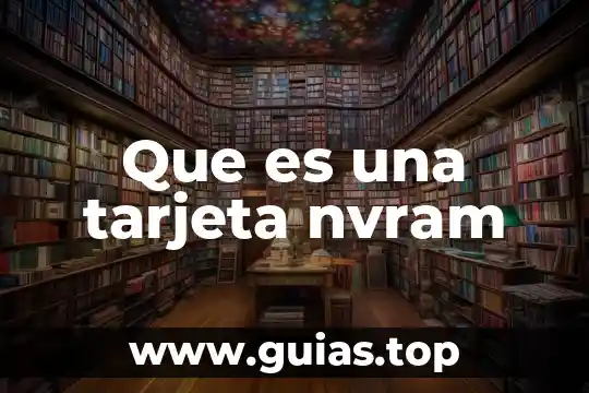 Que es una tarjeta en contabilidad 3 Que es una tarjeta nvram