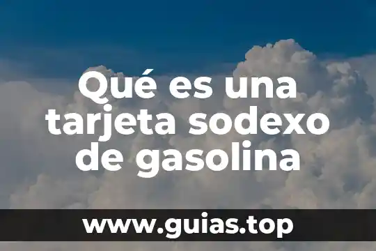 Que es mas liviano el agua o la gasolina 3 Qué es una tarjeta sodexo de gasolina