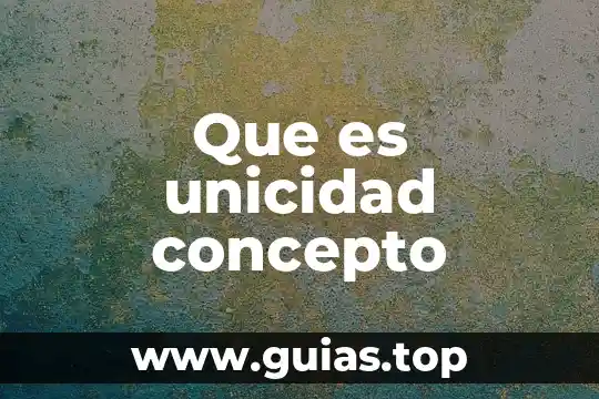 Qué es jidoka concepto 5 Que es unicidad concepto