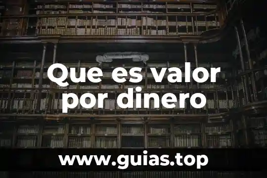 Qué es un símbolo de valor 7 Que es valor por dinero
