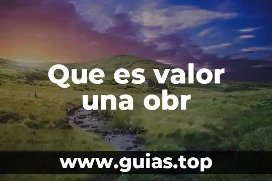 Qué es un símbolo de valor 3 Que es valor una obr