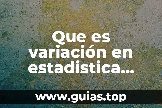 Que es principio de estricto derecho 8 Que es variación en estadistica muestra