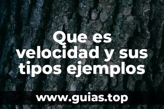 Qué es un voz en off ejemplos 7 Que es velocidad y sus tipos ejemplos