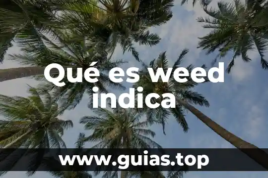 Símbolo que indica que es una empresa verde 5 Qué es weed indica