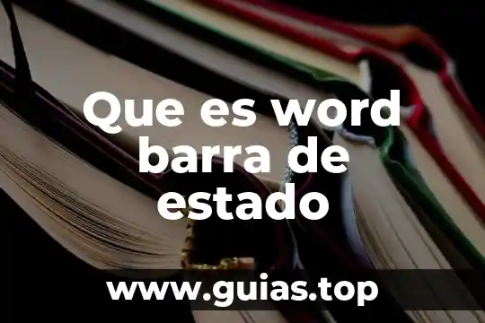 Que es el historial de la barra google chrome 3 Que es word barra de estado