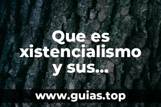 Que es una norma app tipos y caracteristicas 4 Que es xistencialismo y sus caracteristicas de un triptico