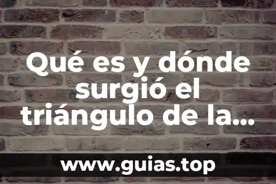 Conclusión de que es la vida 7 Qué es y dónde surgió el triángulo de la vida