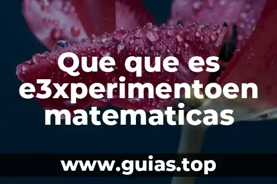 Qué es un número relativo en matemáticas 4 Que que es e3xperimentoen matematicas