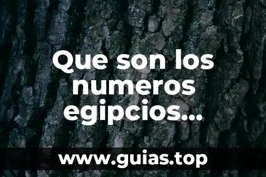 Que es fabulo en animal juego de agilizar mente 6 Que son los numeros egipcios descripcion de lo que es