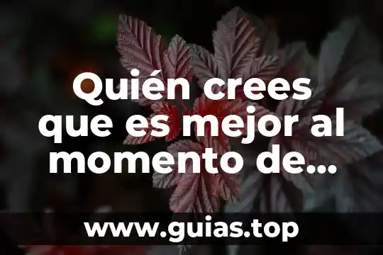 Estas preso de nuevo verdad crees que es un juego 6 Quién crees que es mejor al momento de usar crédito