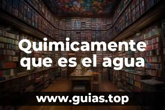 Que es un albe en una bomba de agua 8 Quimicamente que es el agua