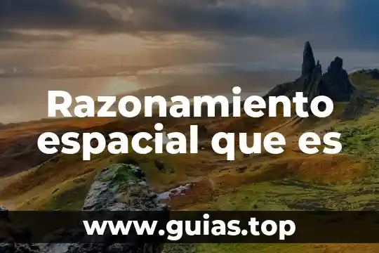 Que es razonamiento unam 8 Razonamiento espacial que es