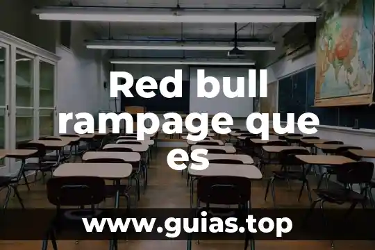 Que es red de estrella 8 Red bull rampage que es