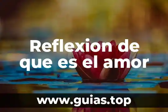 Que es reflexion de una figura yahoo 5 Reflexion de que es el amor