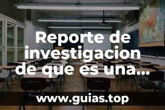 Que es la investigación de proveedores nacionales y extranjeros 4 Reporte de investigacion de que es una novela