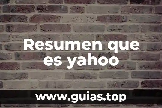 Que es el pensamiento visual yahoo 4 Resumen que es yahoo